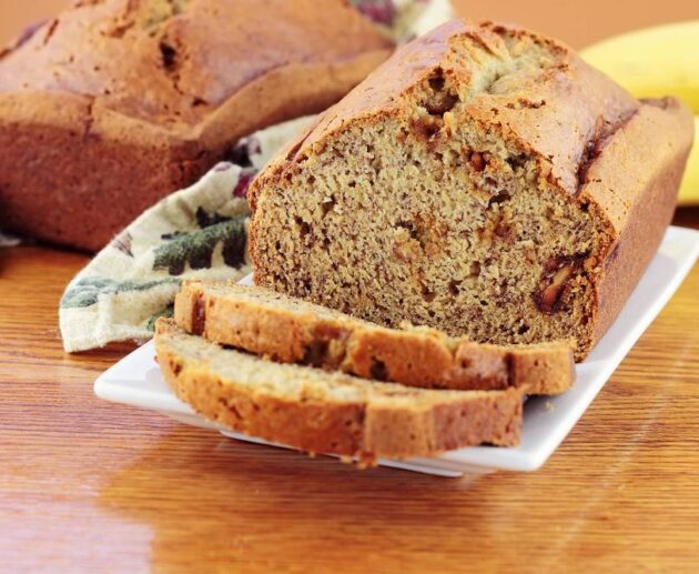 Simple Healthy Banana Bread Recipe