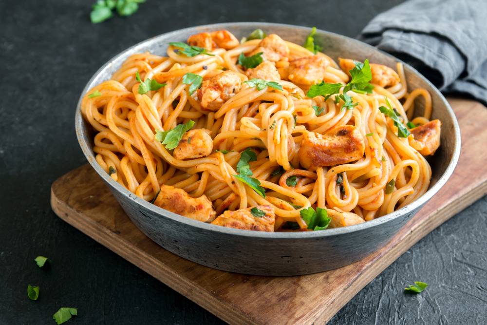healthy chicken spaghetti recipe