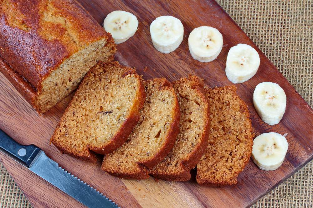 healthy banana bread