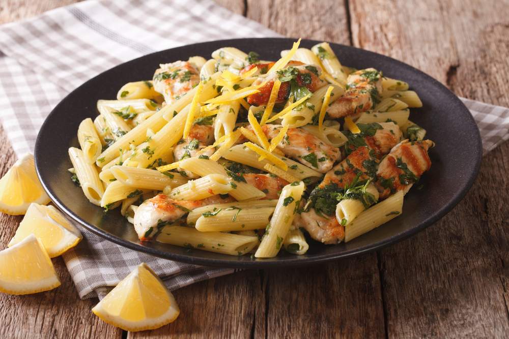 lemon chicken pasta