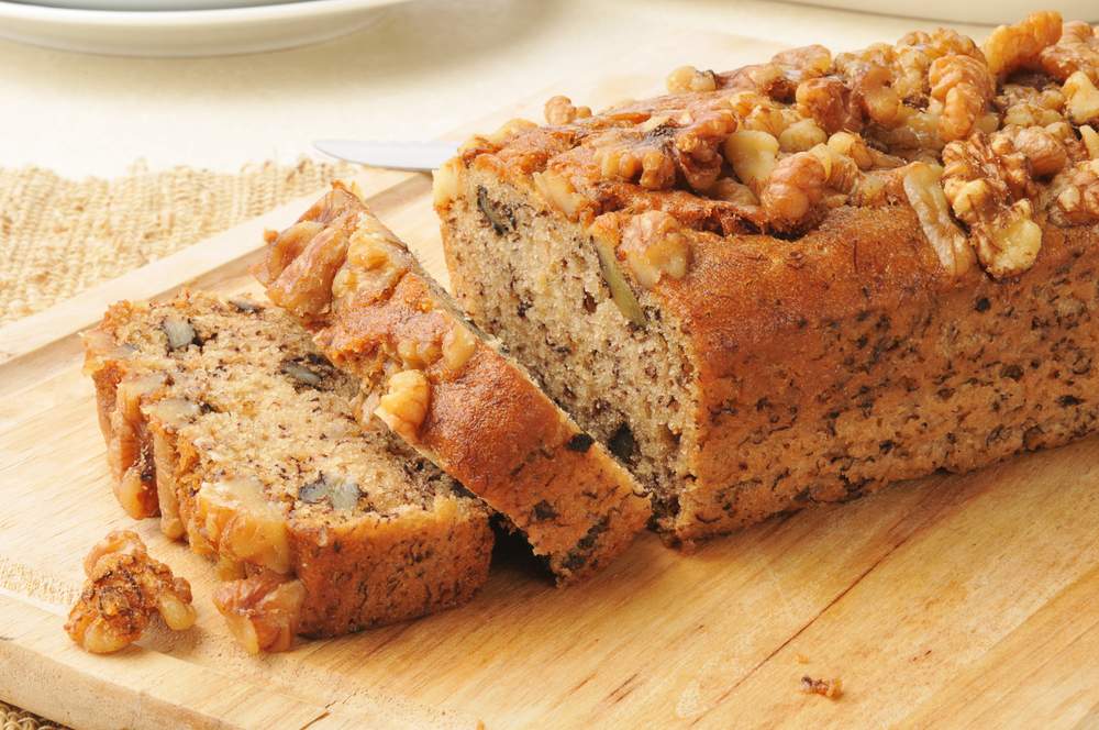 healthy banana bread