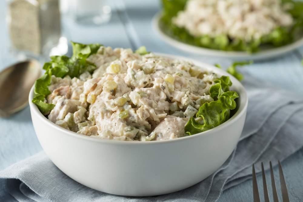 canned chicken salad