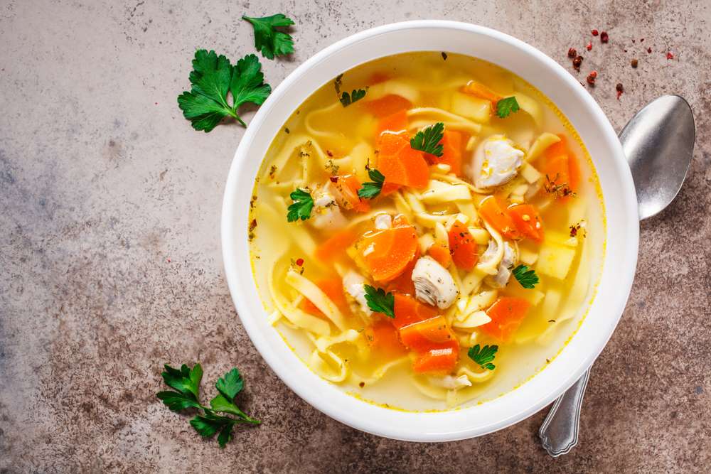 canned chicken noodle soup