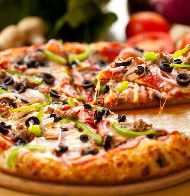 homemade veggie pizza recipe