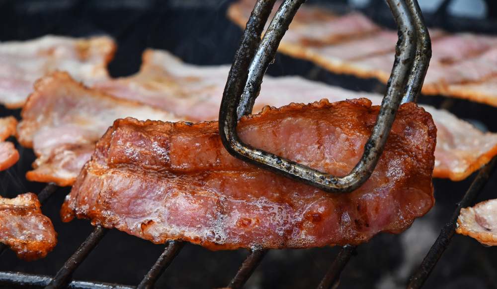 Bacon on the Grill