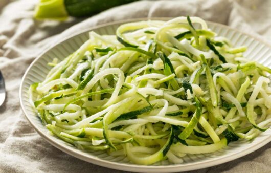 how to cook zucchini noodles in microwave