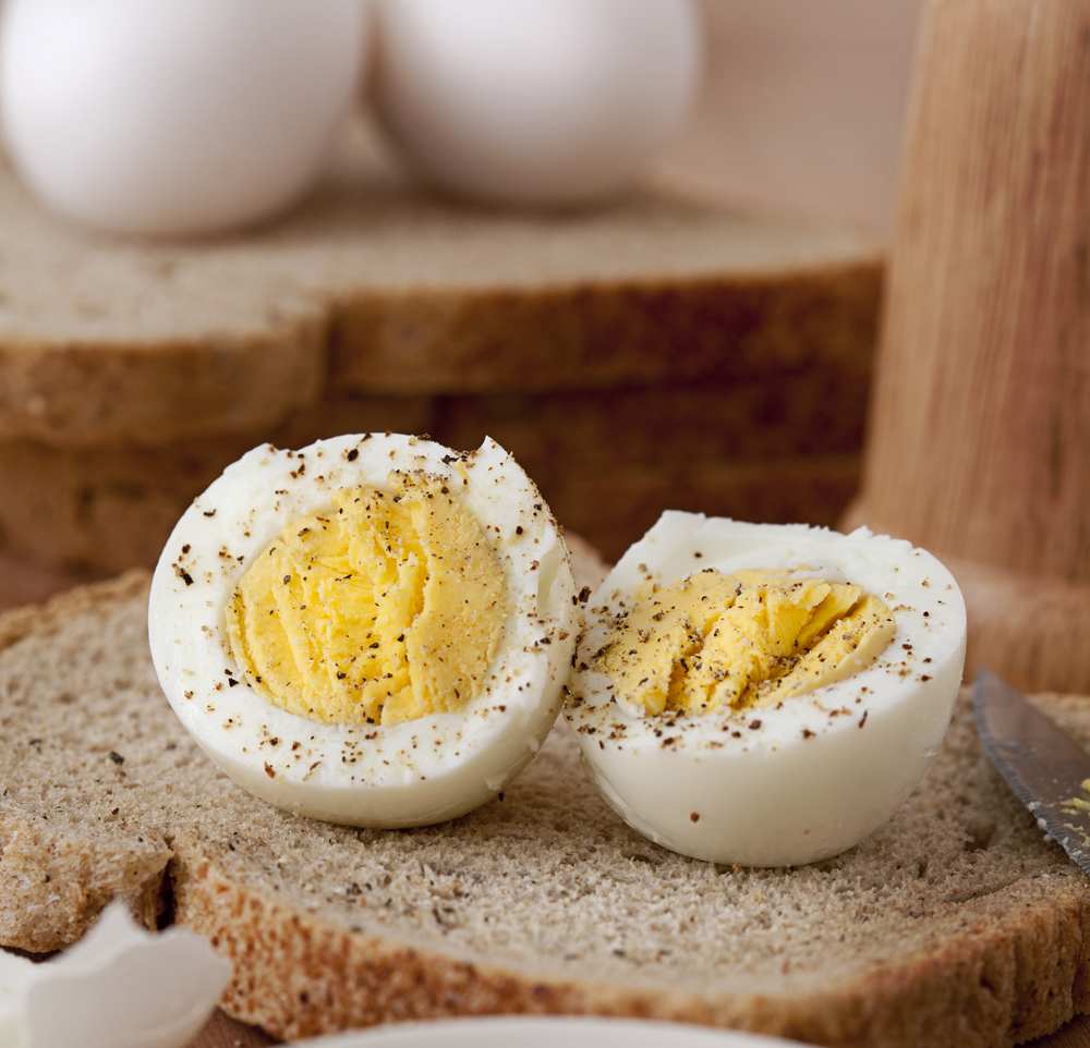 boiled eggs in microwave