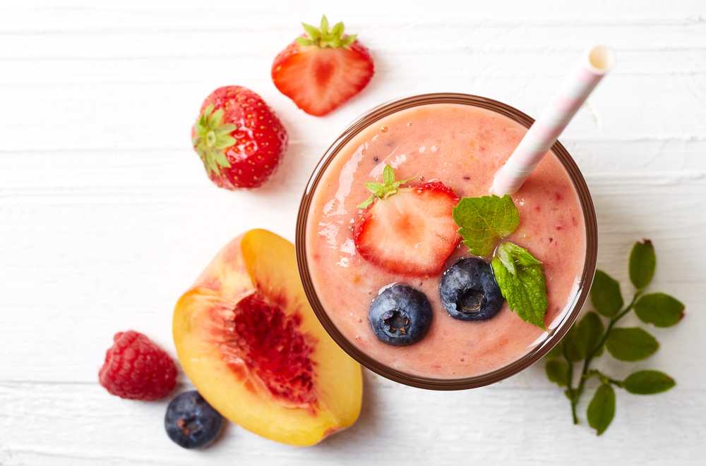 thick berries smoothie