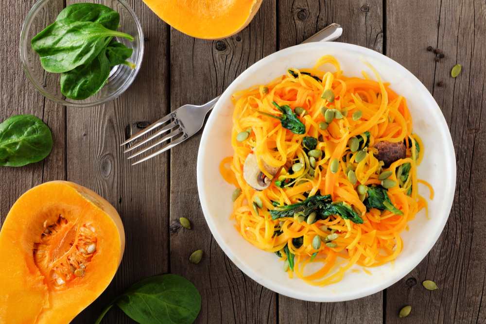 how to cook butternut squash noodles