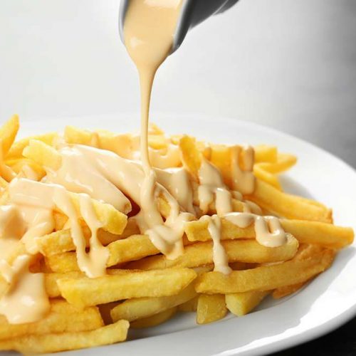 how to make cheese sauce for fries