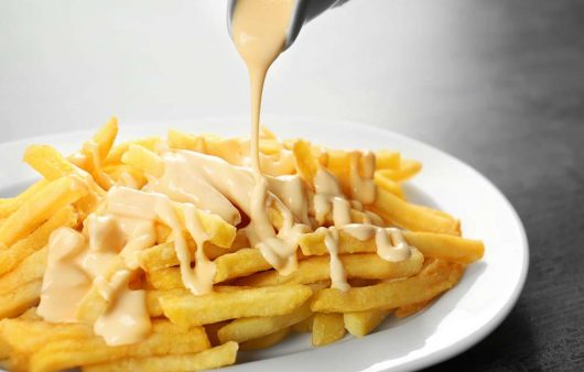 how to make cheese sauce for fries