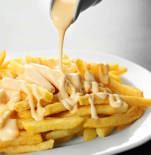 how to make cheese sauce for fries