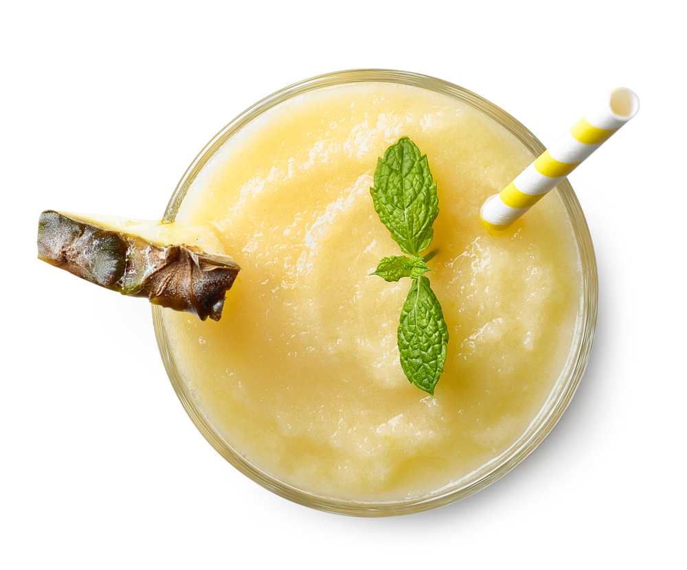 thick pineapple smoothie