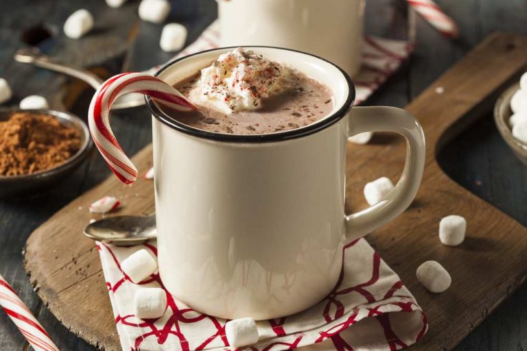 starbucks peppermint hot chocolate
