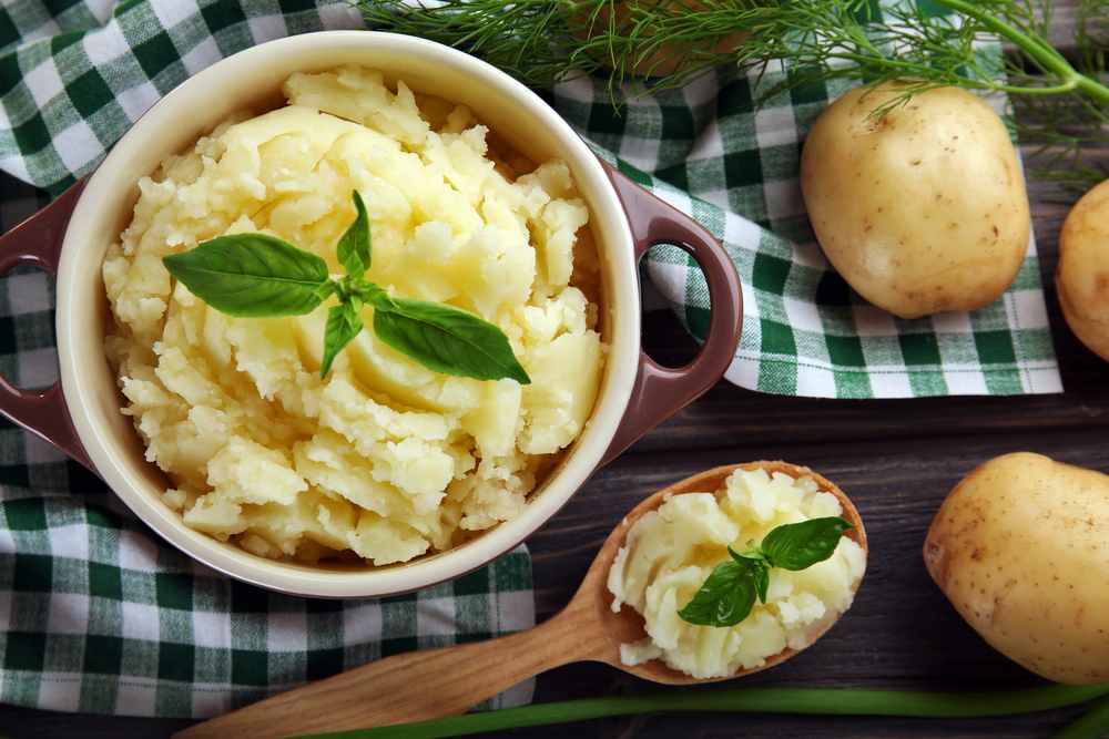 mashed potatoes