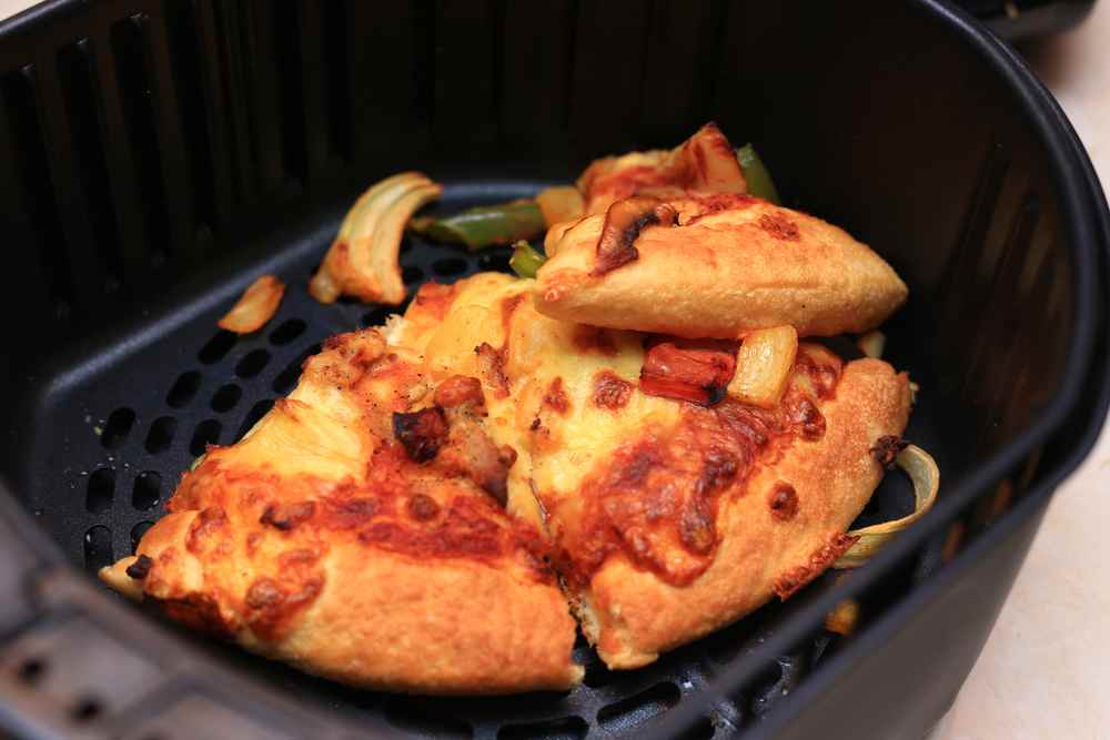 reheating pizza hut pizza in air fryer