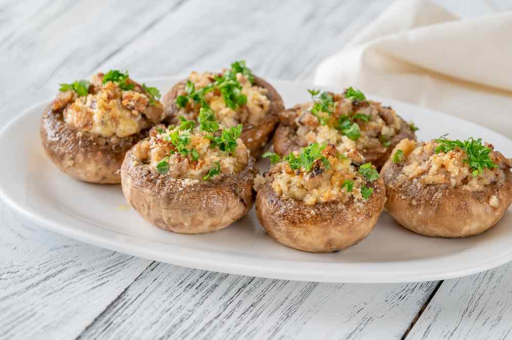 stuffed mushrooms