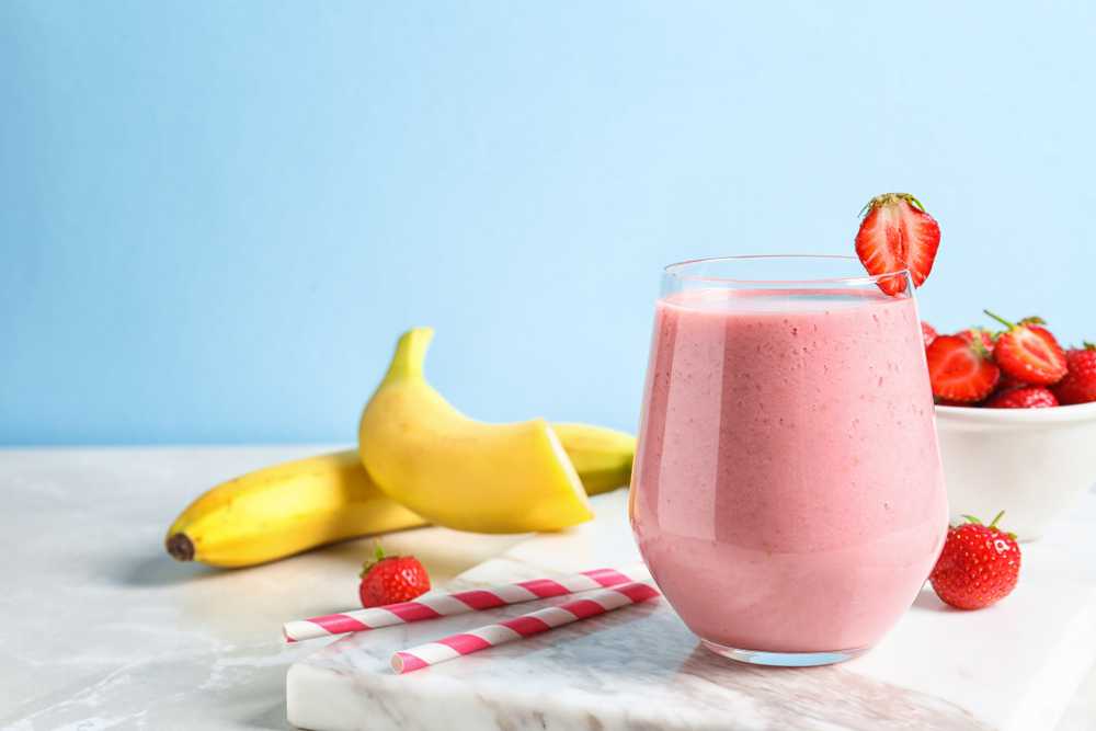 dunkin donuts strawberry banana smoothie recipe